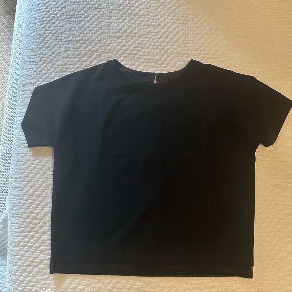 Lululemon Black Blouse